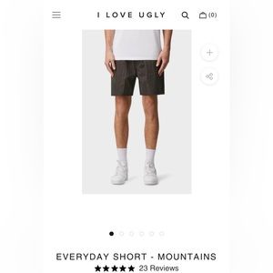 NWT I Love Ugly Everyday Short